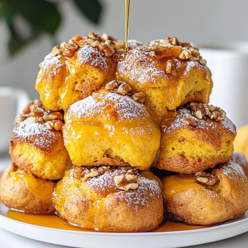 Pumpkin Spice Pull Apart Bread Irresistible Delight