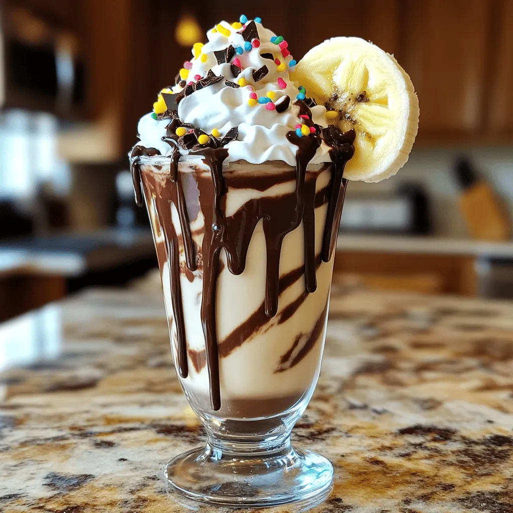 Chocolate Covered Banana Shake Simple and Creamy Treat