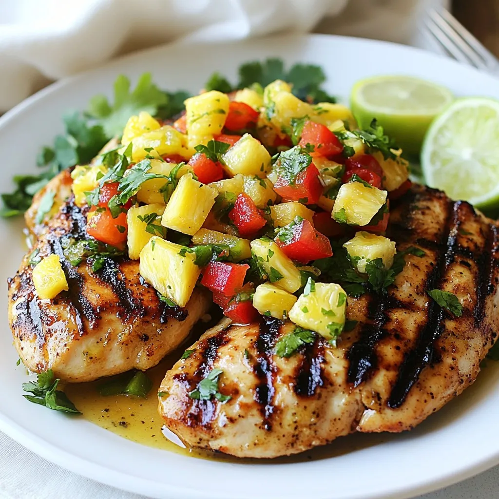 Tropical Pineapple Salsa Chicken Bright and Flavorful Meal