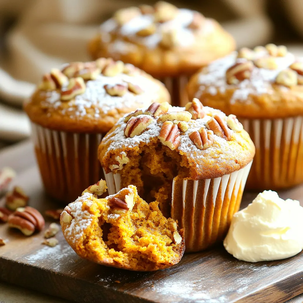 Pumpkin Pecan Muffins Savory and Simple Snack