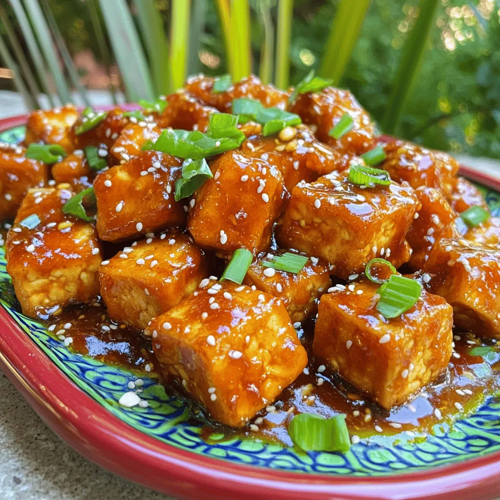 Crispy General Tso’s Tofu Flavorful Vegan Delight