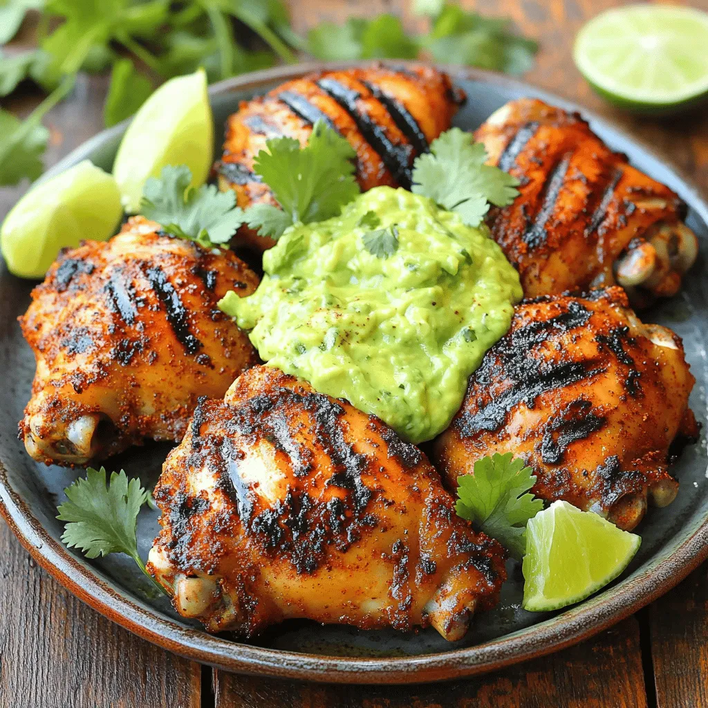 Peruvian Chicken with Green Sauce Flavorful Delight