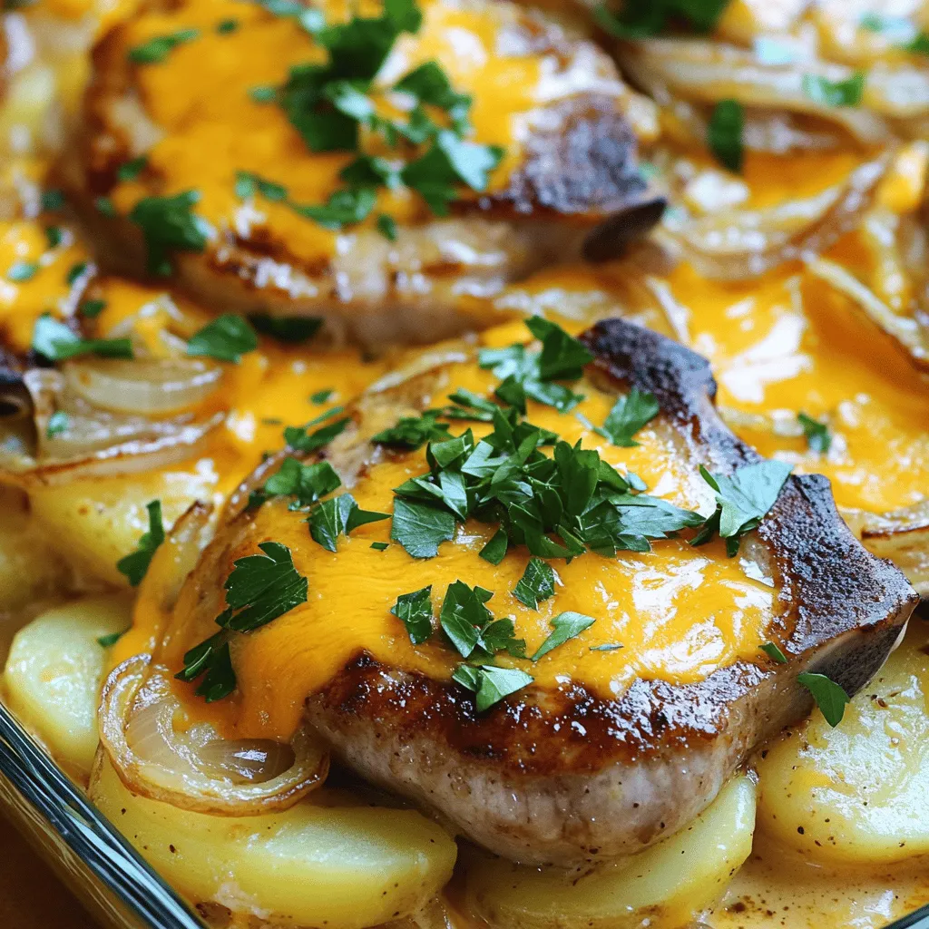 Savory Pork Chops and Potatoes Casserole Delight