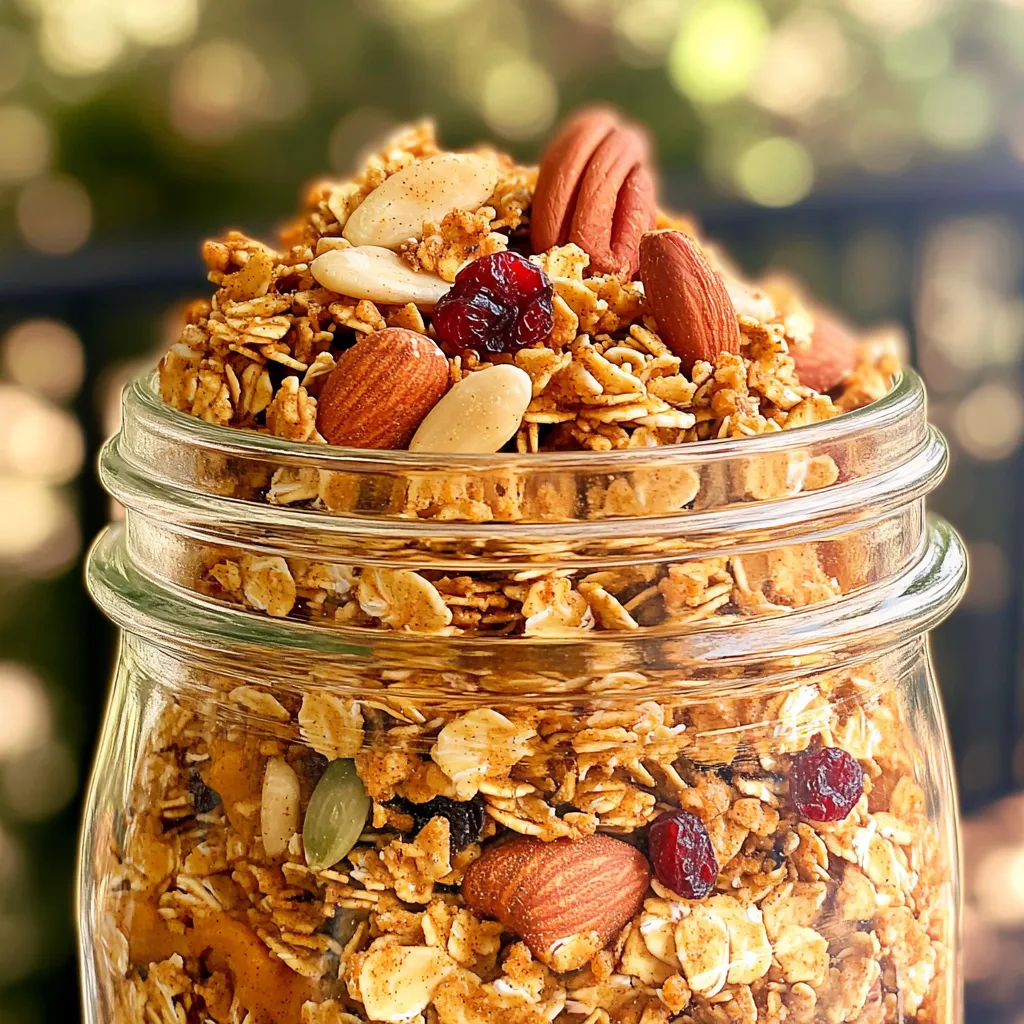 Pumpkin Spice Granola Crunchy and Flavorful Breakfast