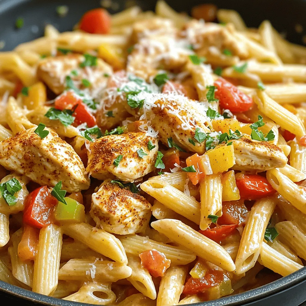 One-Pan Cajun Chicken Pasta Flavorful and Simple Meal