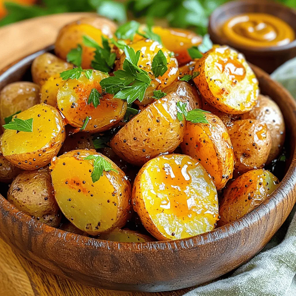 Honey Mustard Roasted Potatoes Flavorful and Easy Dish