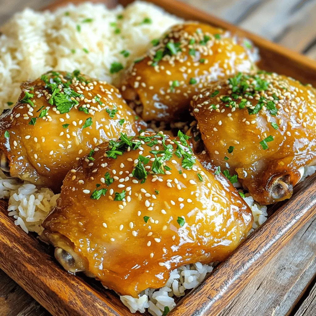 Honey Garlic Skillet Chicken Thighs Flavorful Dish