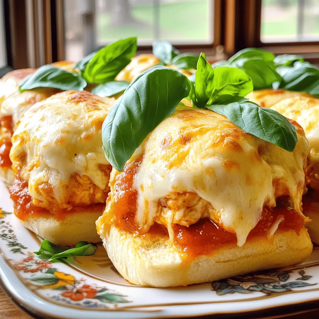 Chicken Parmesan Sliders Flavorful and Easy Recipe