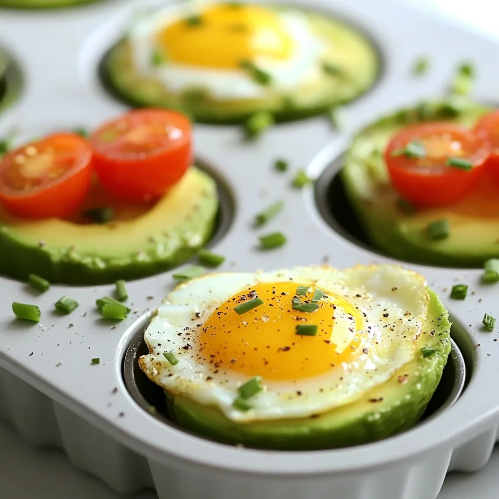 Avocado Egg Breakfast Cups Flavorful and Nutritious Dish