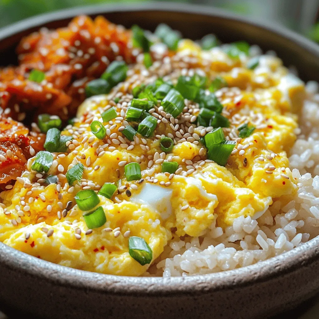 Gyeran Bap Savory Rice with Flavorful Egg Mix