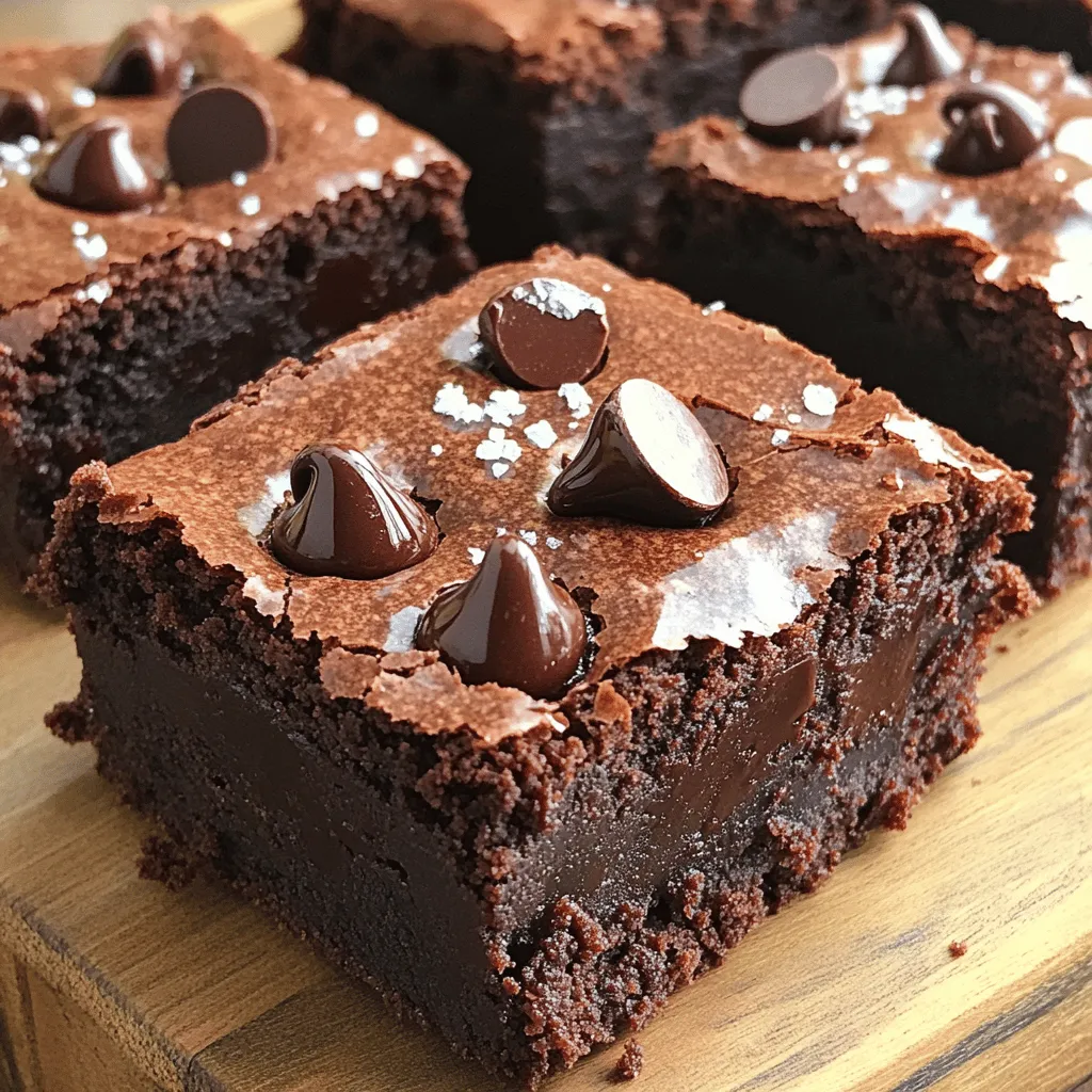 Fudgy Triple Chocolate Brownies Rich and Decadent Treat