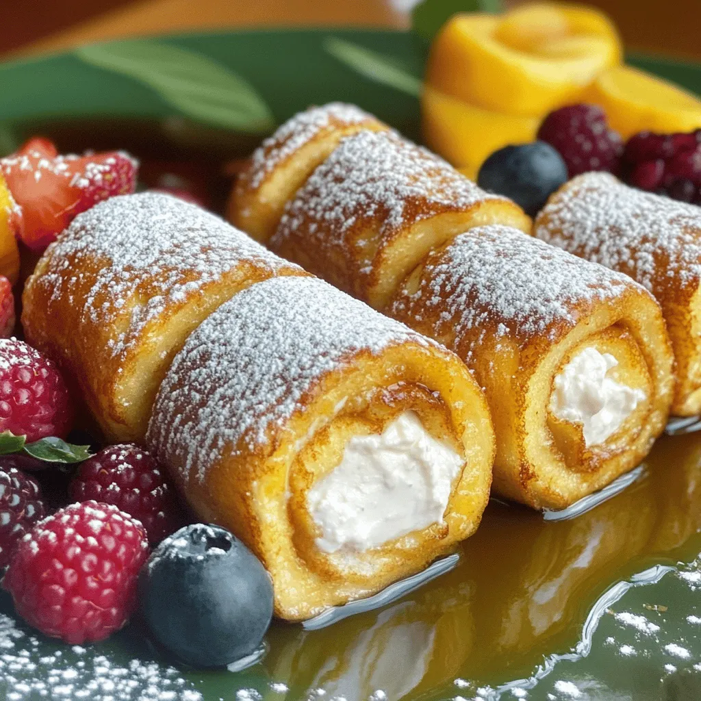 French Toast Roll-Ups Delicious and Fun Breakfast Treat