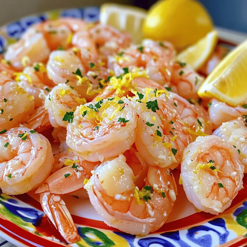 Lemon Garlic Roasted Shrimp Quick and Easy Recipe