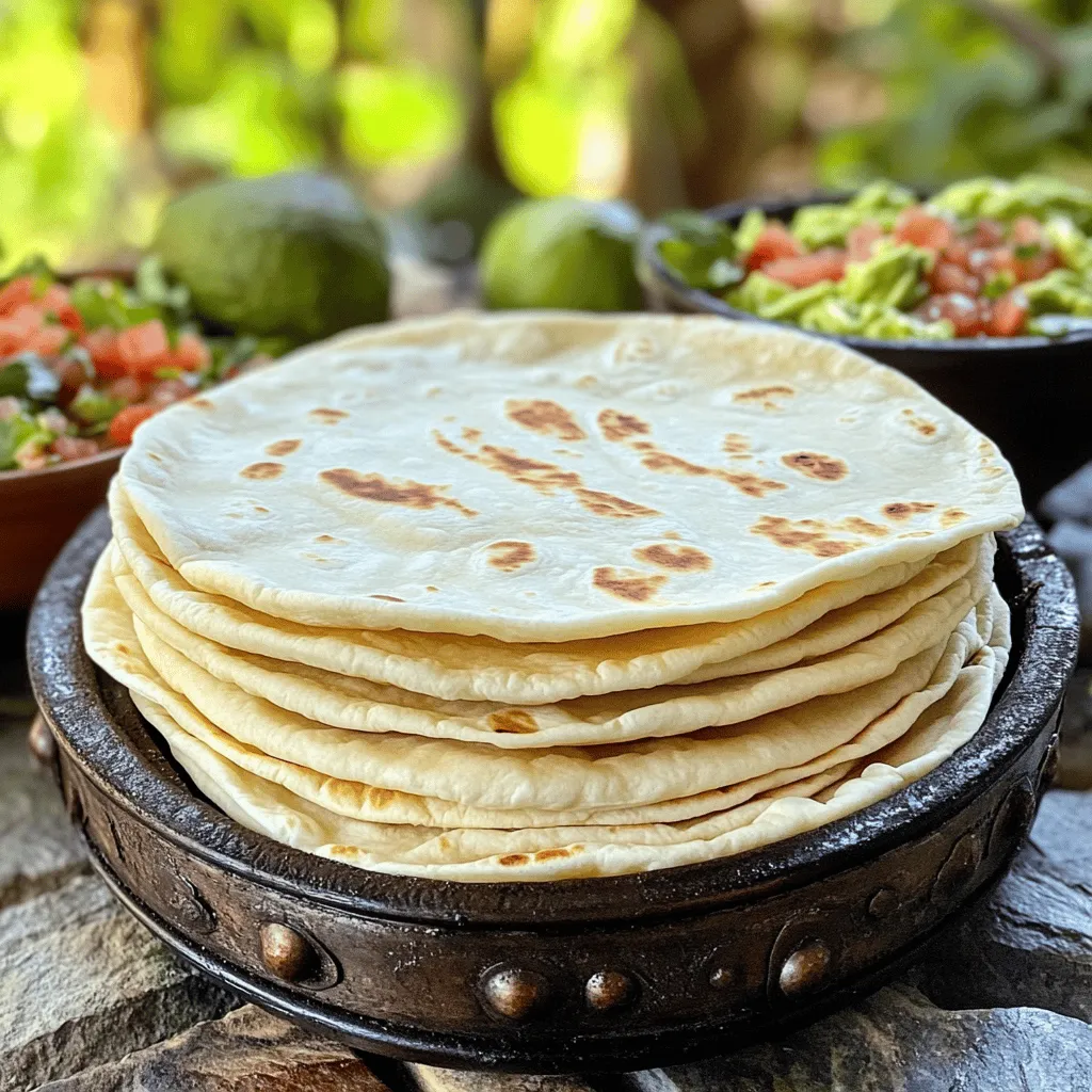 Homemade Soft Flour Tortillas Simple and Fresh Recipe