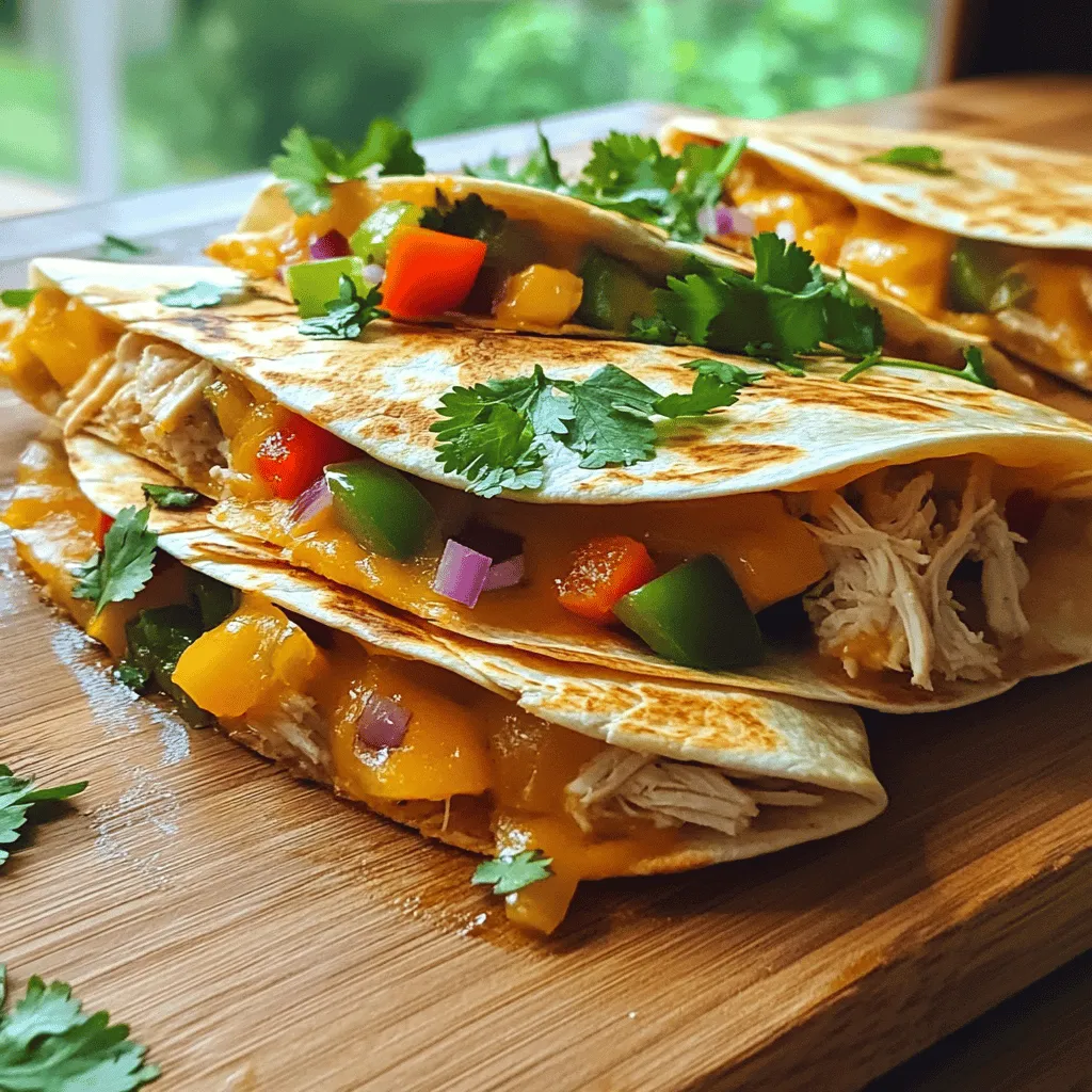 Classic Chicken Quesadillas Simple and Flavorful Meal