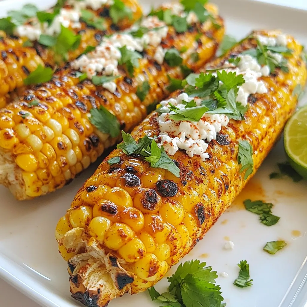 Chile Lime Grilled Corn Irresistible Summer Delight