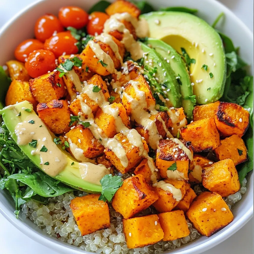 Sweet Potato Chickpea Buddha Bowl Flavor Boost Recipe