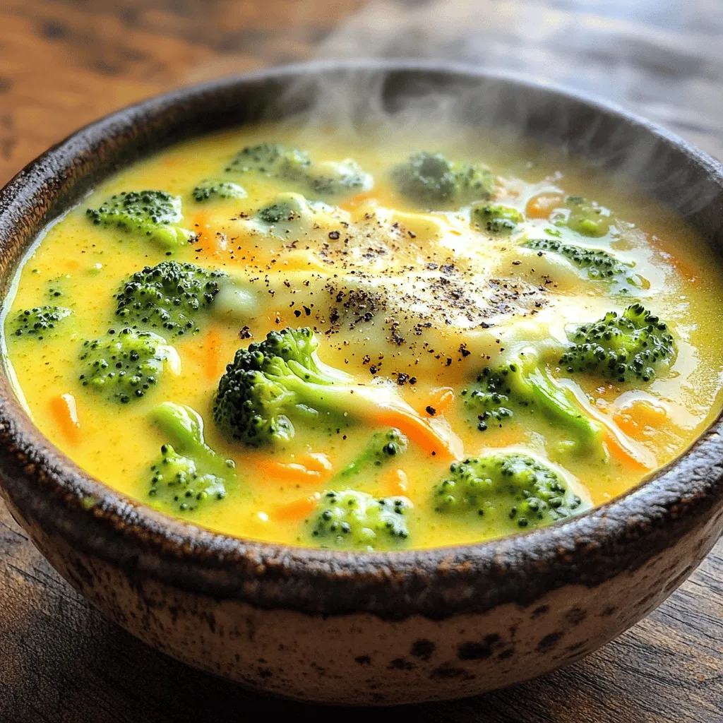 Panera Copycat Broccoli Cheddar Soup Simple Recipe