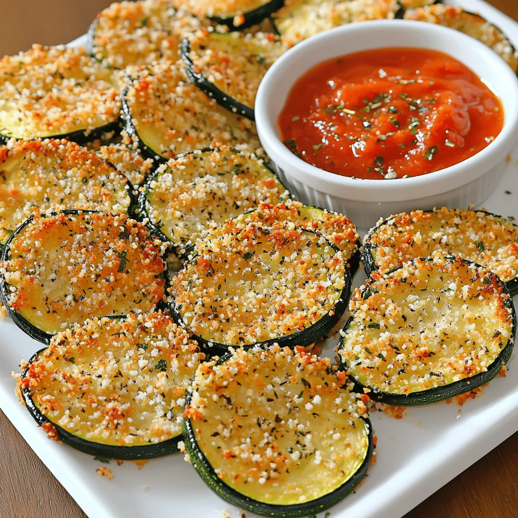 Crispy Baked Zucchini Coins Easy and Tasty Snack