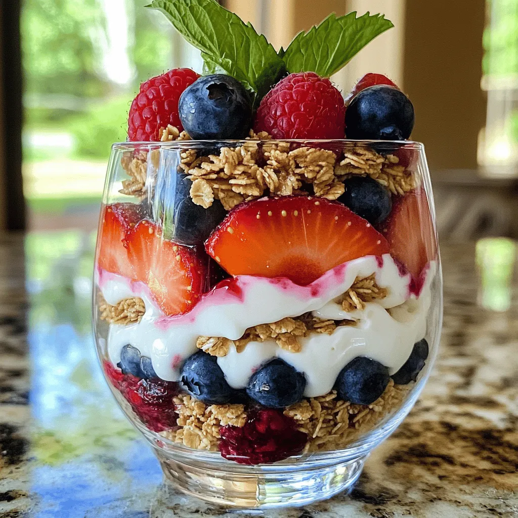 Spring Berry Parfait Fresh and Tasty Delight Recipe