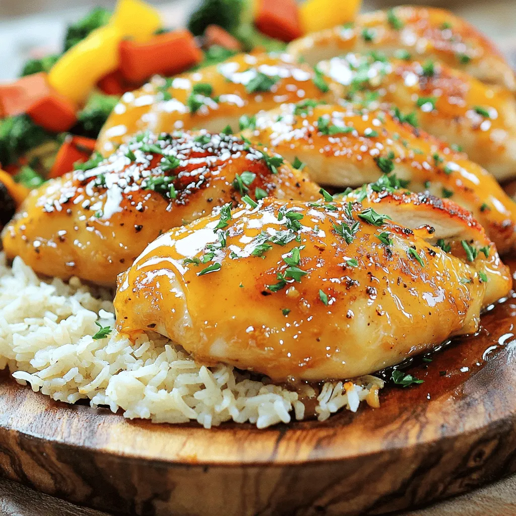 Easy Honey Garlic Chicken Breasts Fantastic Flavor Dish