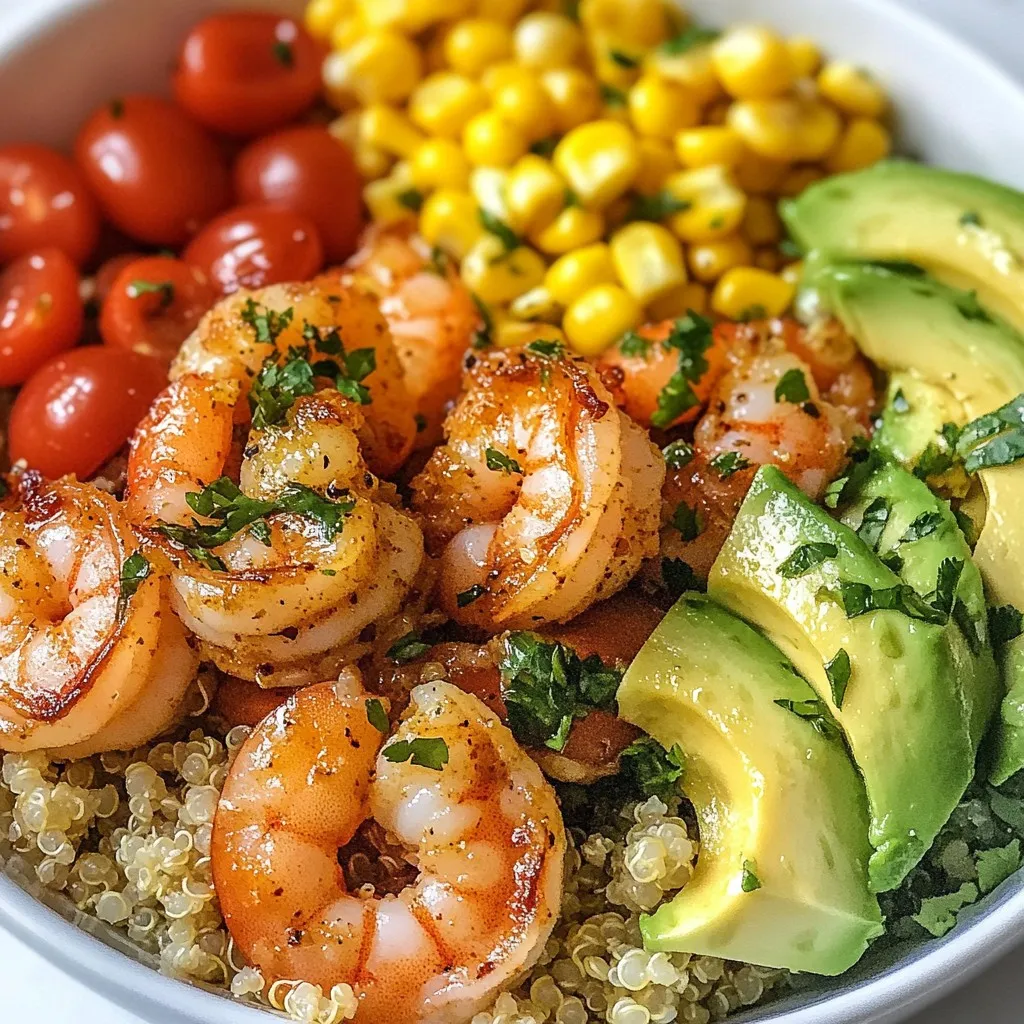 Cilantro Lime Shrimp Bowl Flavorful and Fresh Delight