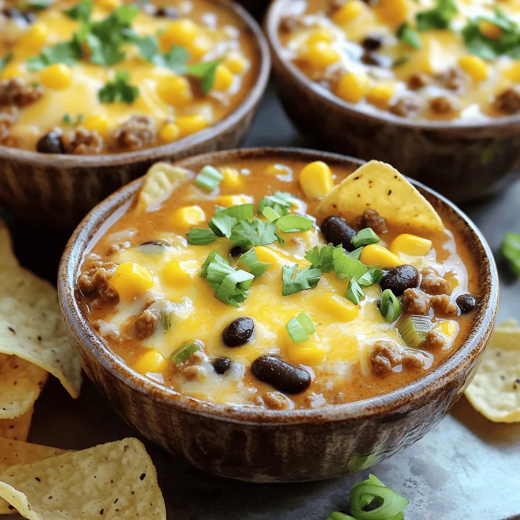 Slow Cooker Nacho Soup Hearty and Comforting Meal