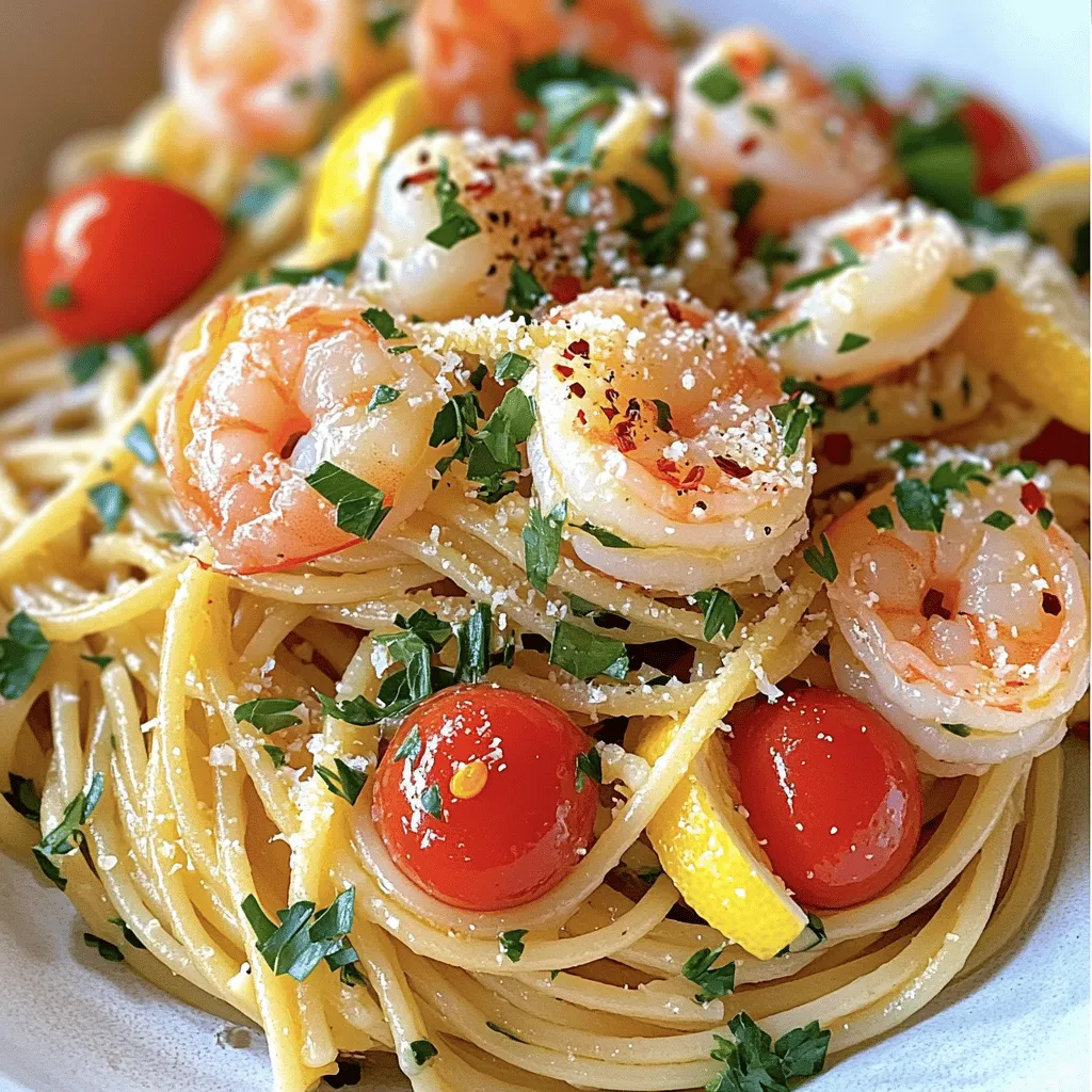 Garlic Butter Shrimp Pasta Simple and Flavorful Dish