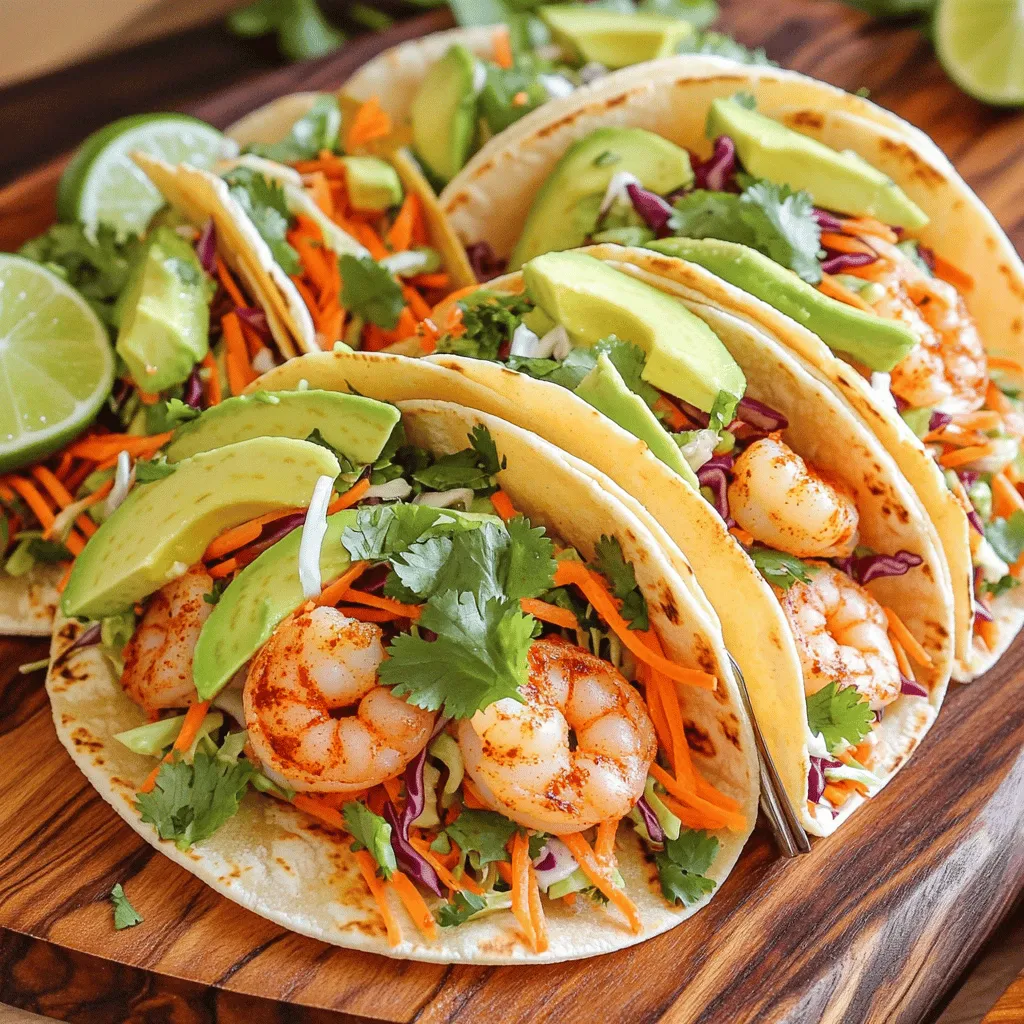 Spicy Shrimp Tacos with Slaw Fresh and Flavorful Meal