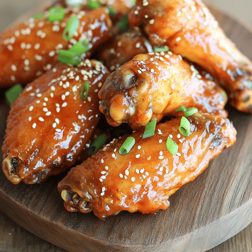 Sweet and Spicy Chicken Wings Perfectly Delicious Treat