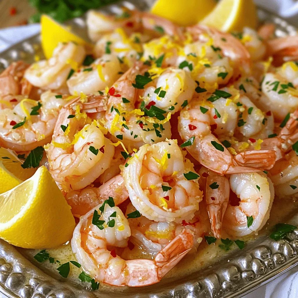 Lemon Garlic Butter Shrimp Tasty and Simple Delight