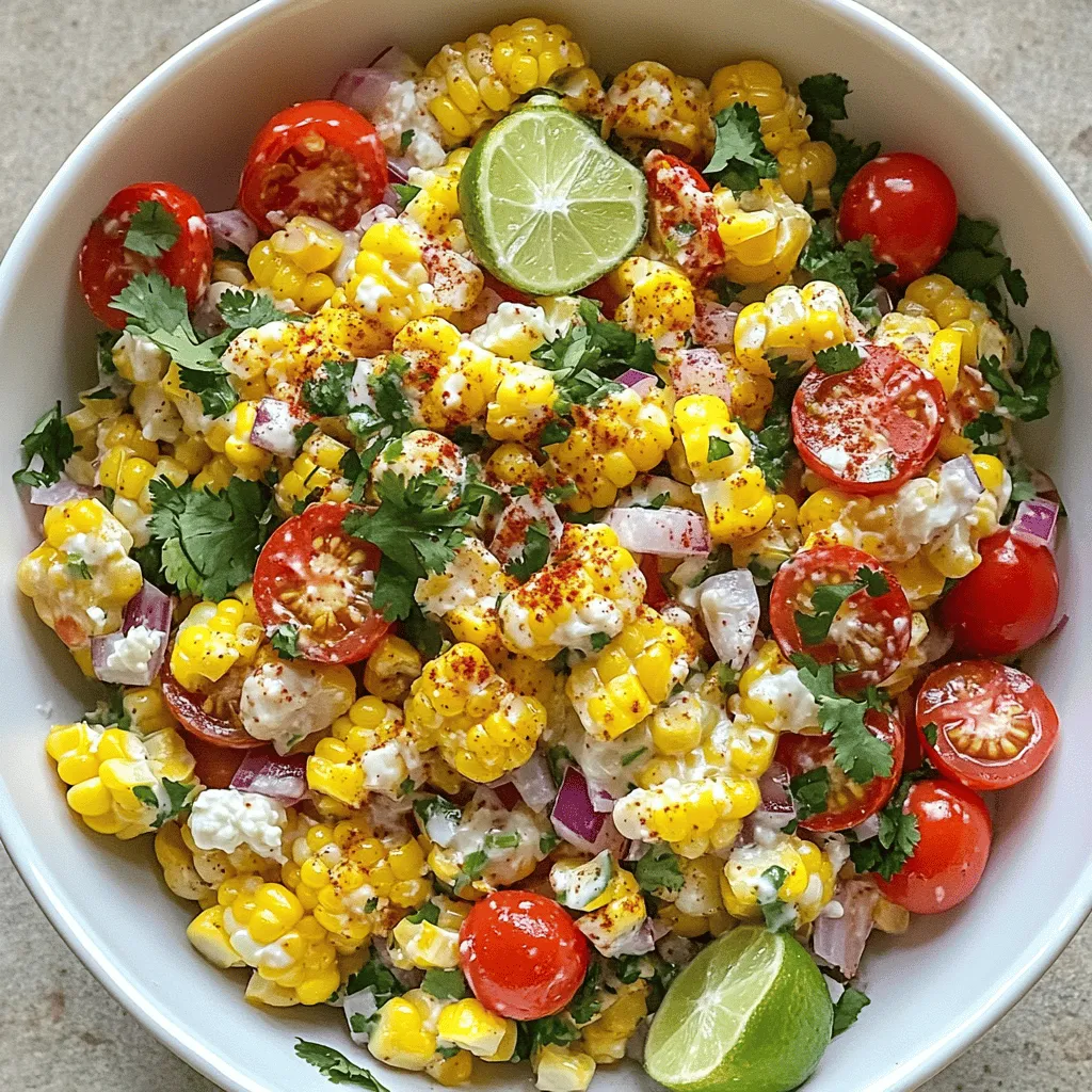 Mexican Street Corn Salad Fresh and Flavorful Recipe