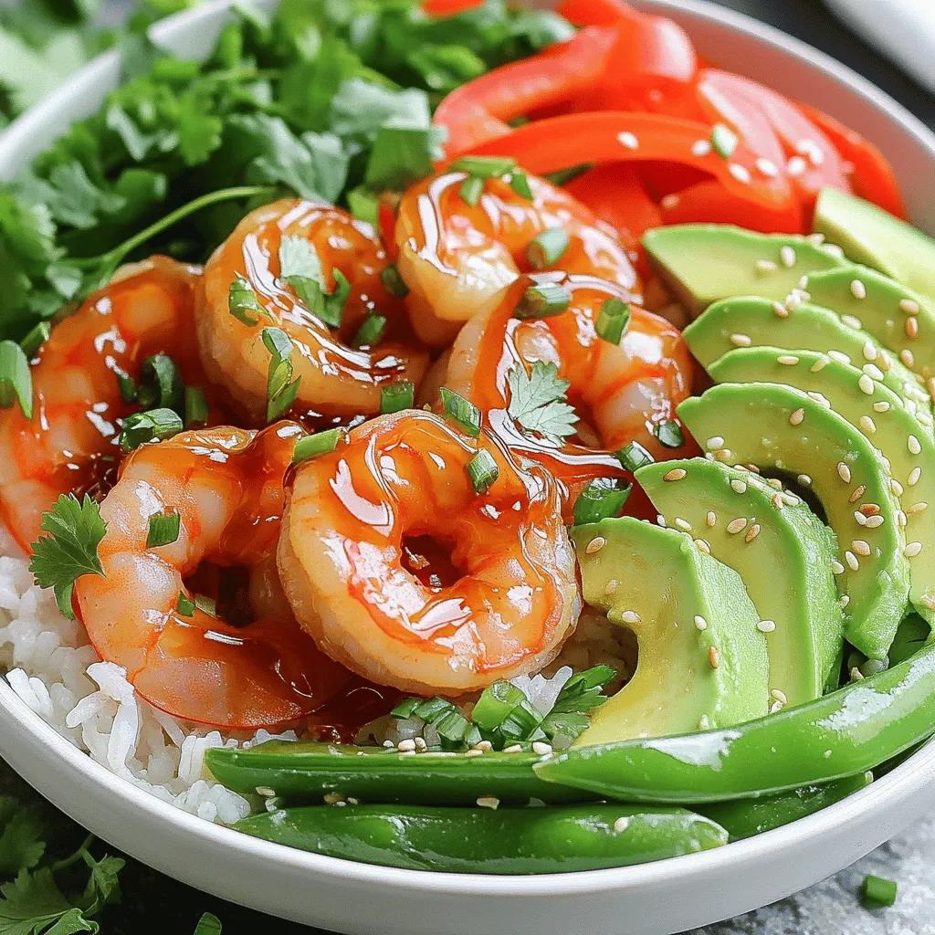 Sriracha Honey Shrimp Bowls Flavorful and Easy Recipe