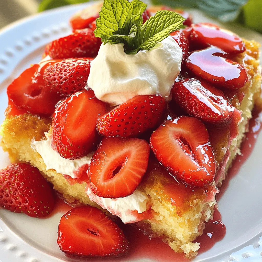 Strawberry Cheesecake Dump Cake Easy and Delicious Recipe