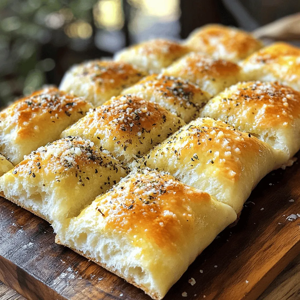 Easy Homemade Breadsticks Quick and Delicious Recipe
