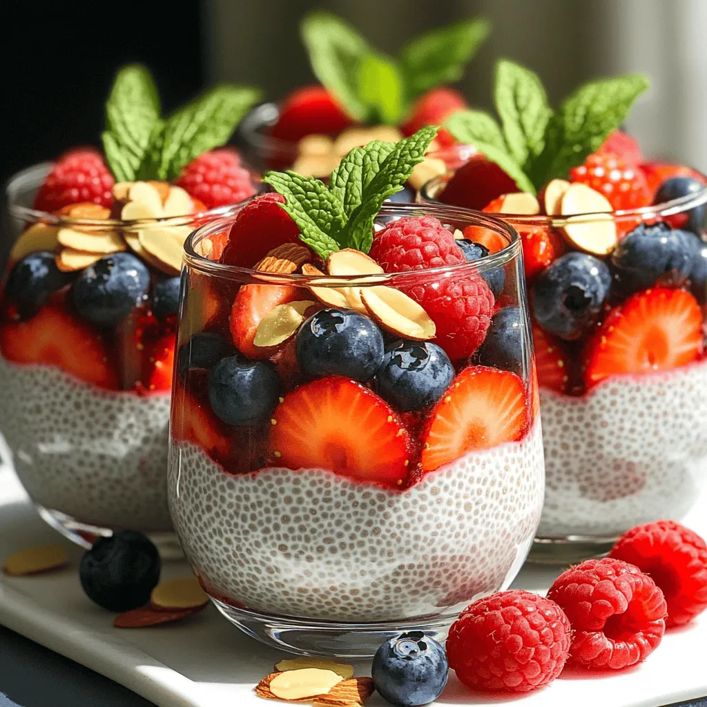 Summer Berry Chia Pudding Healthy and Refreshing Treat