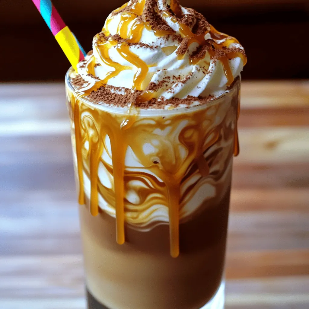 Mocha Caramel Frappuccino Delightful and Easy Recipe