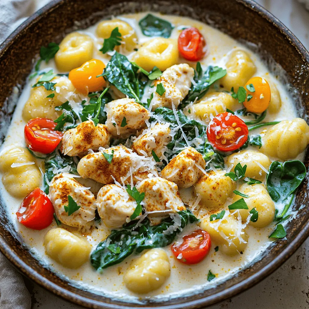 Creamy Cajun Chicken Gnocchi Simple and Tasty Recipe