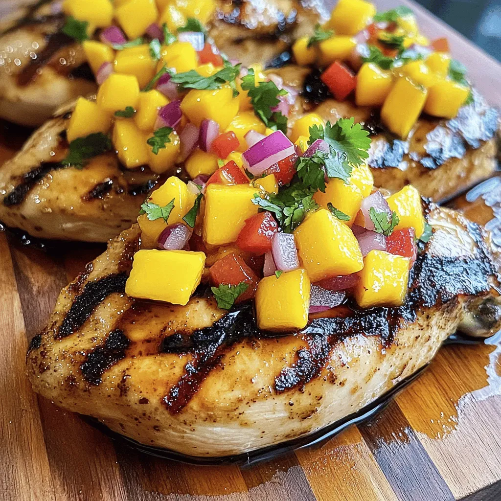 Mango Salsa Chicken Flavorful and Easy Grilled Dish