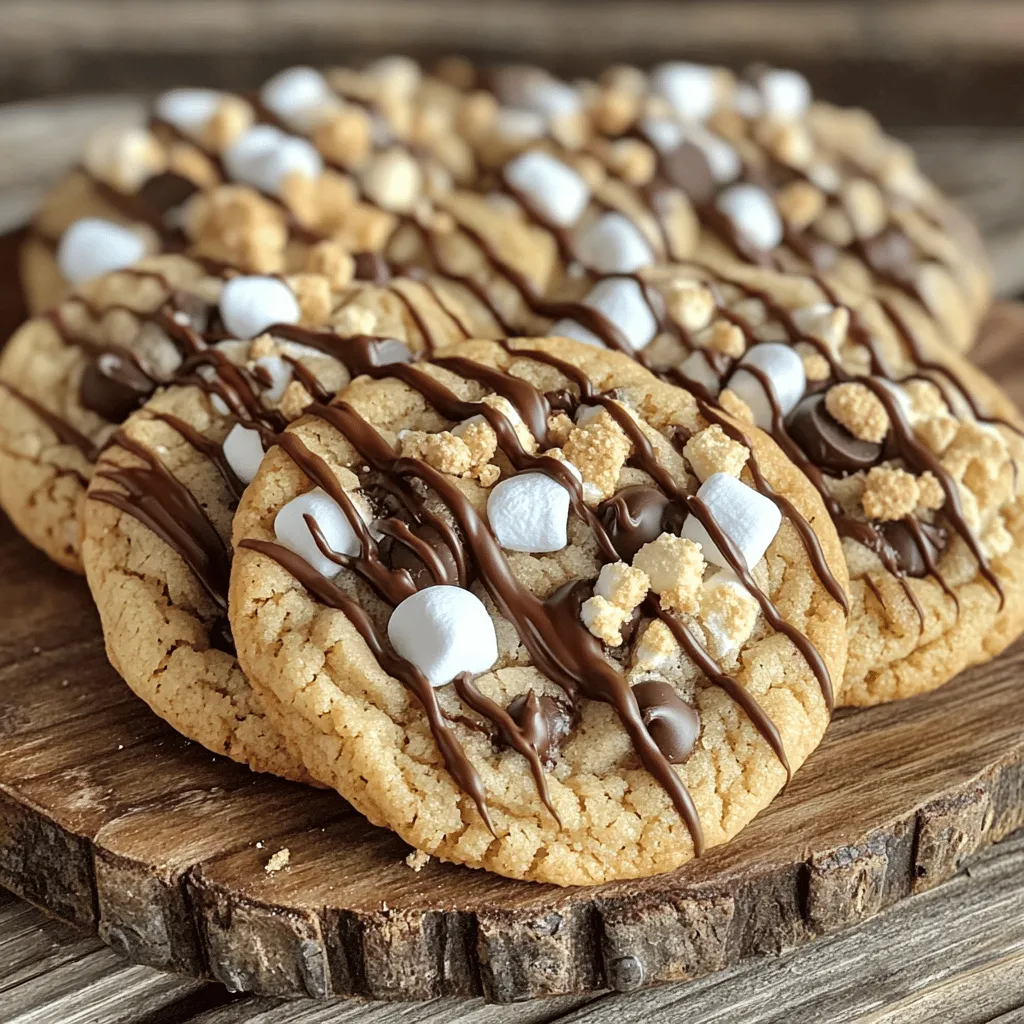 Brown Butter S&#8217;mores Cookies Irresistible Sweet Treat