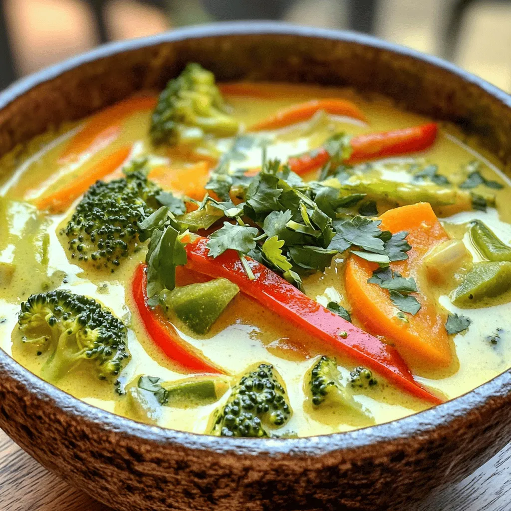 Vegan Coconut Curry Flavorful and Easy Recipe Guide