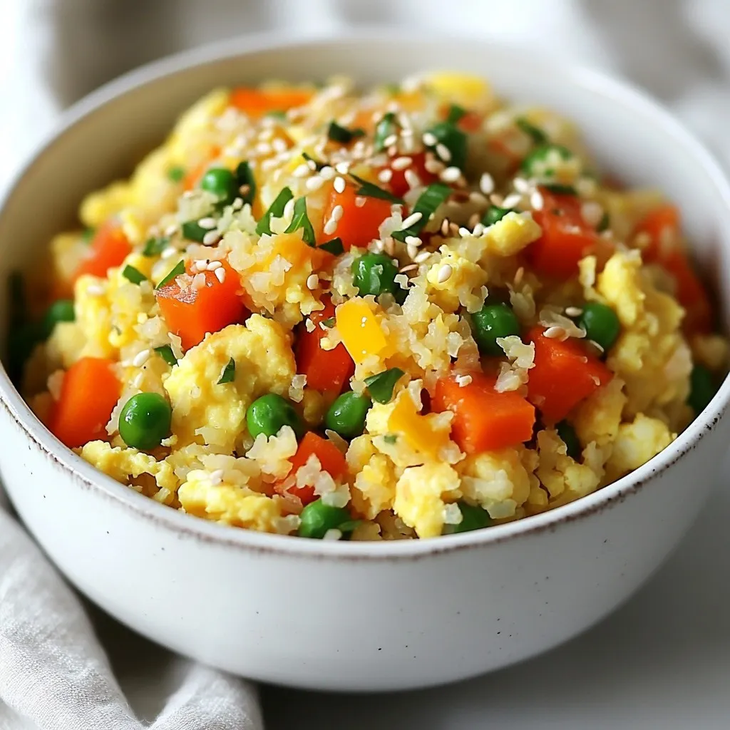 Cauliflower Fried Rice Simple and Flavorful Meal