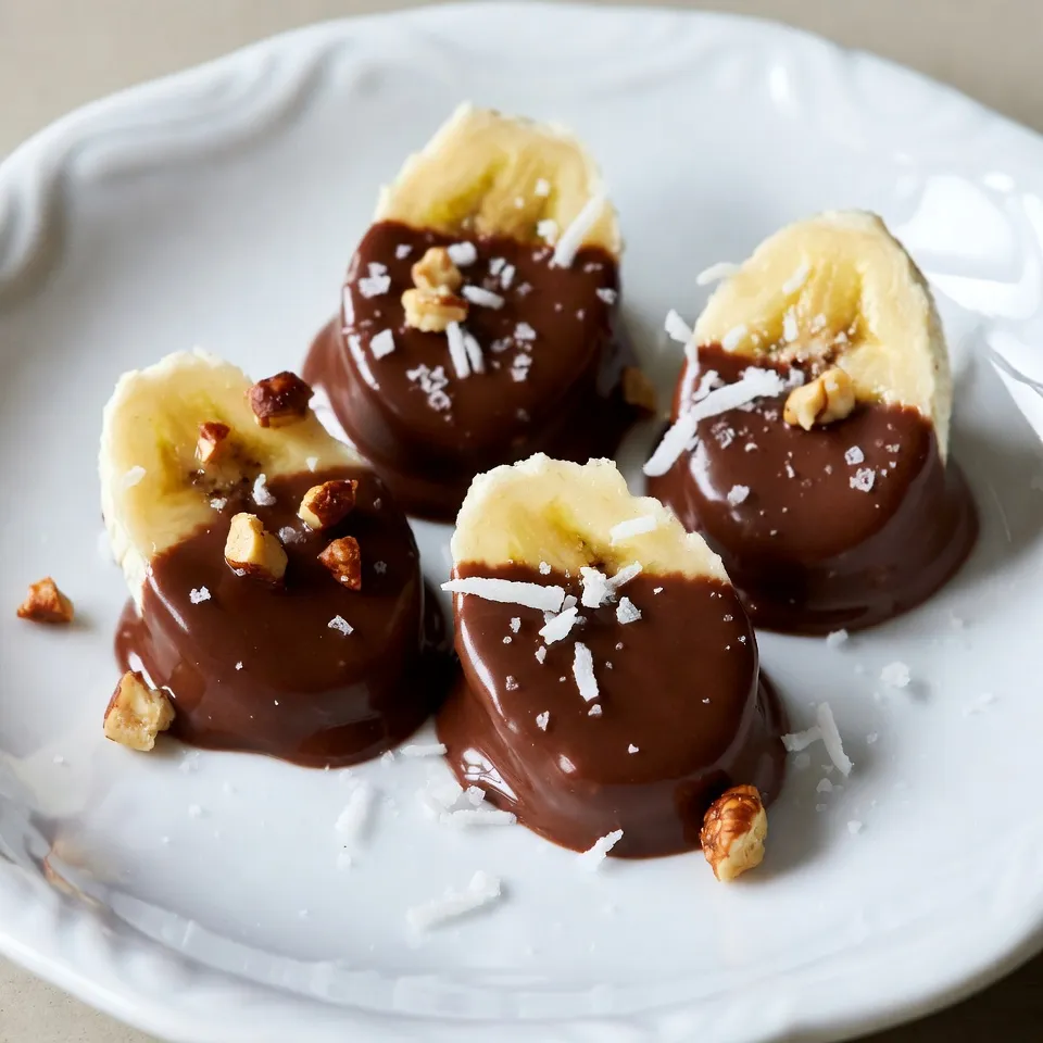 Chocolate Covered Banana Bites Delightful Easy Snack