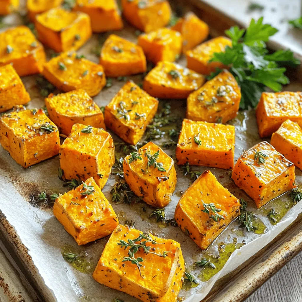 Herb Roasted Sweet Potatoes Flavorful and Simple Dish
