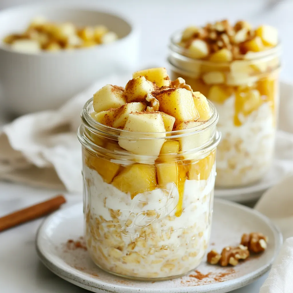 Maple Cinnamon Overnight Oats Tasty and Simple Recipe