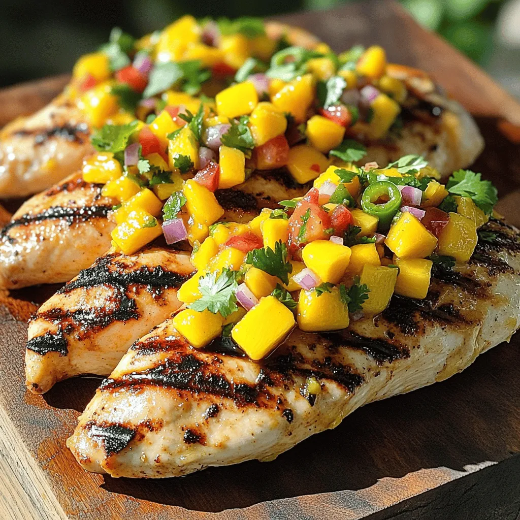 Mango Salsa Chicken Flavorful Grilled Delight