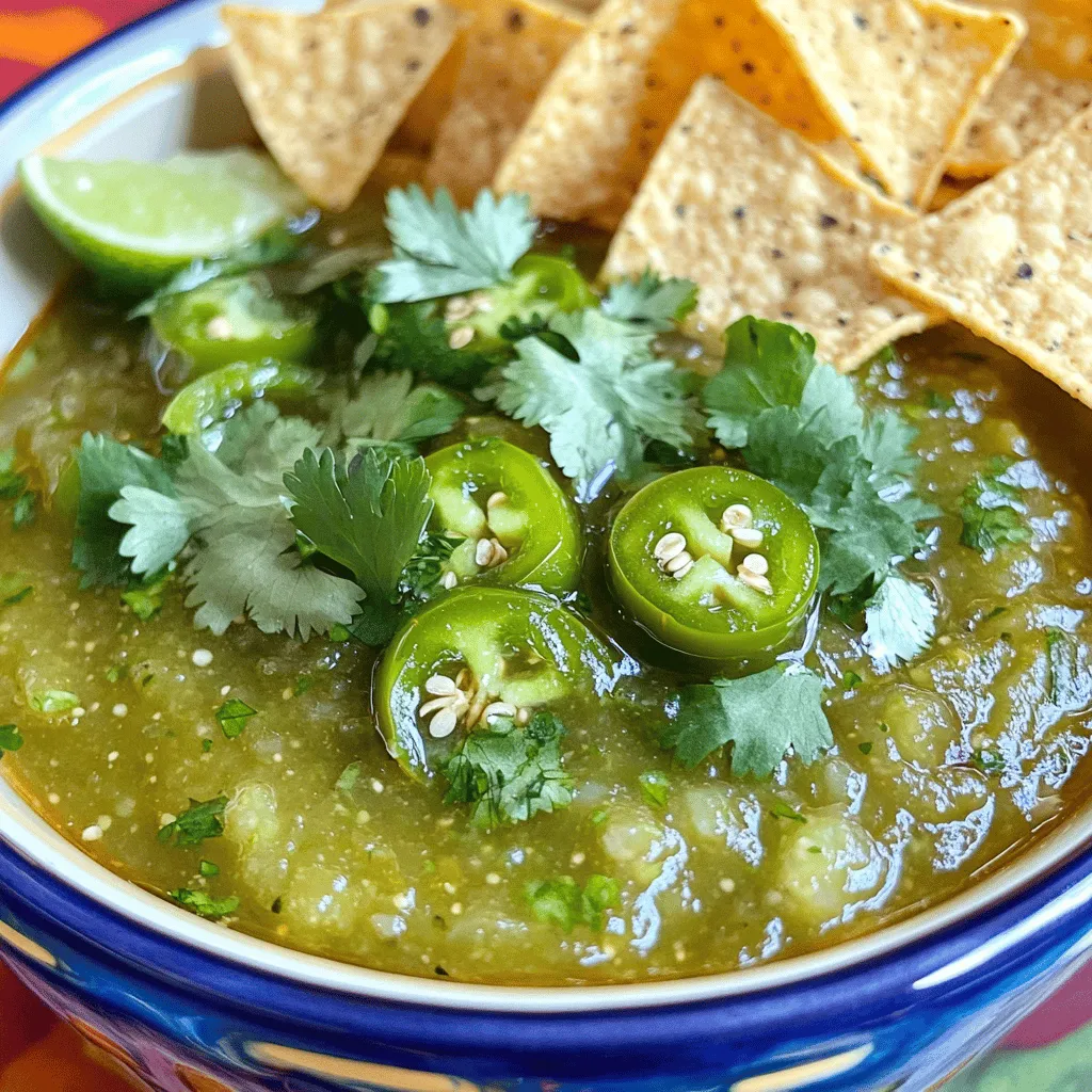 Homemade Salsa Verde Flavorful and Fresh Recipe Guide