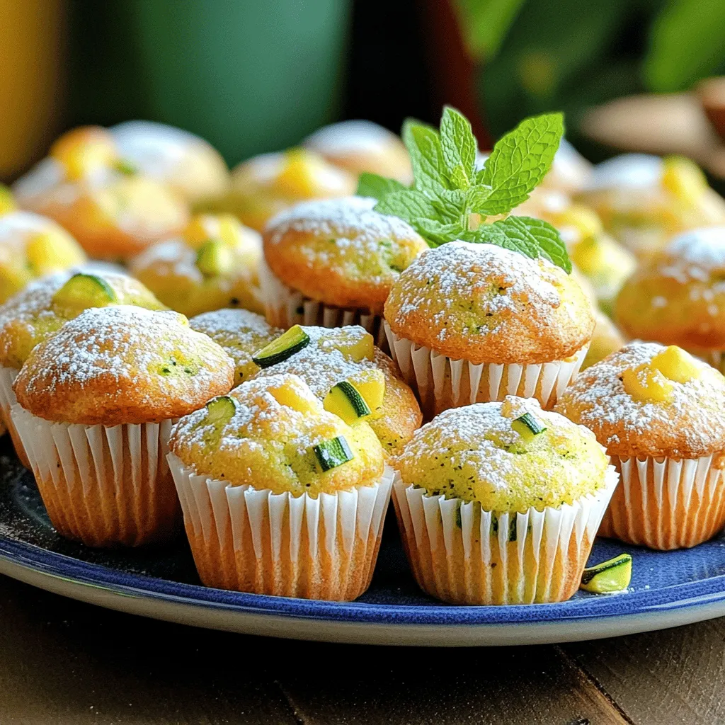 Mini Zucchini Muffins Flavorful and Healthy Snack