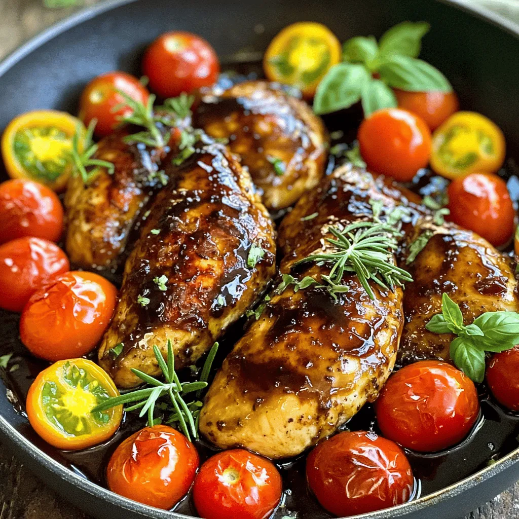 Balsamic Glazed Chicken Simple Flavorful Recipe