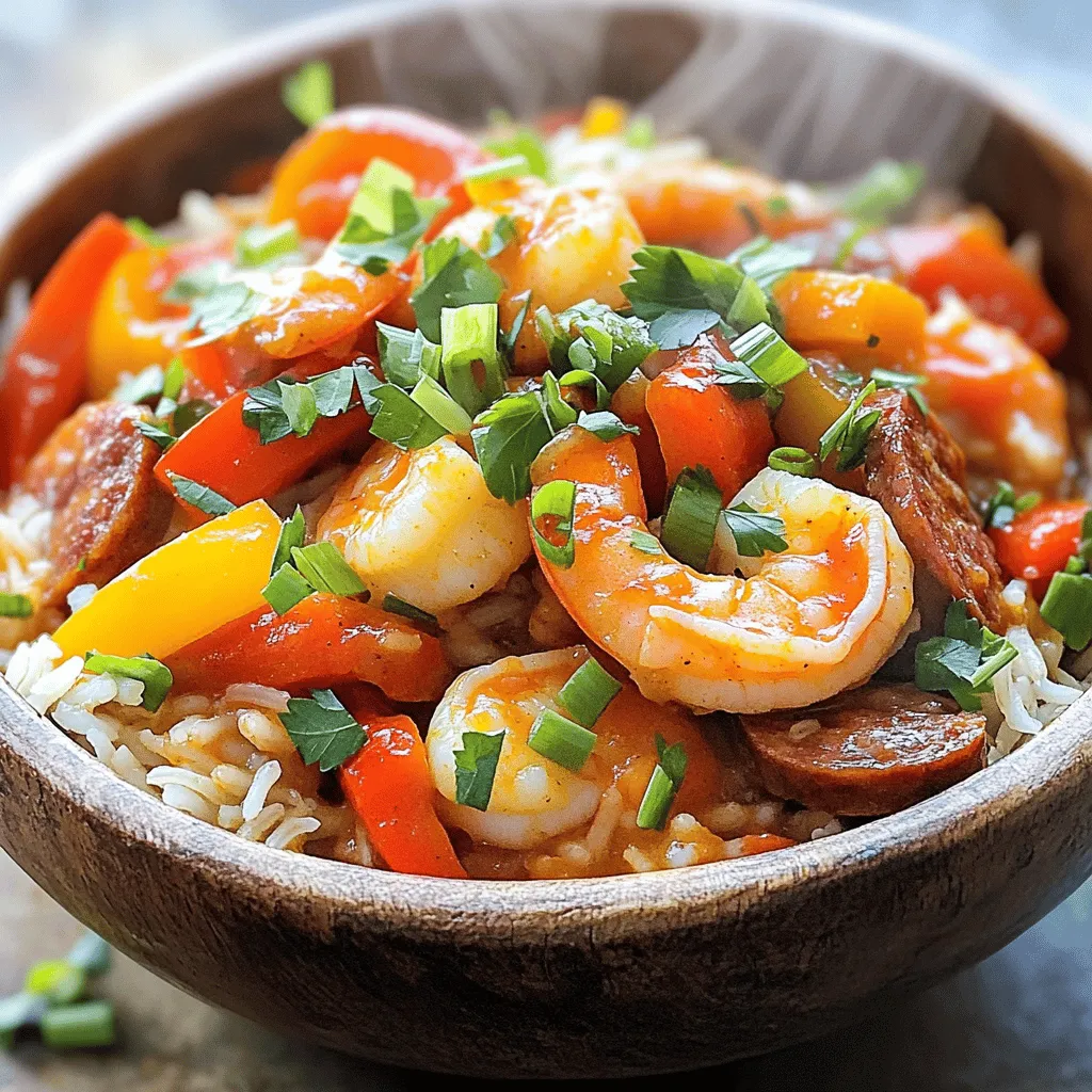 Delicious Jambalaya Flavor-Packed One-Pot Meal